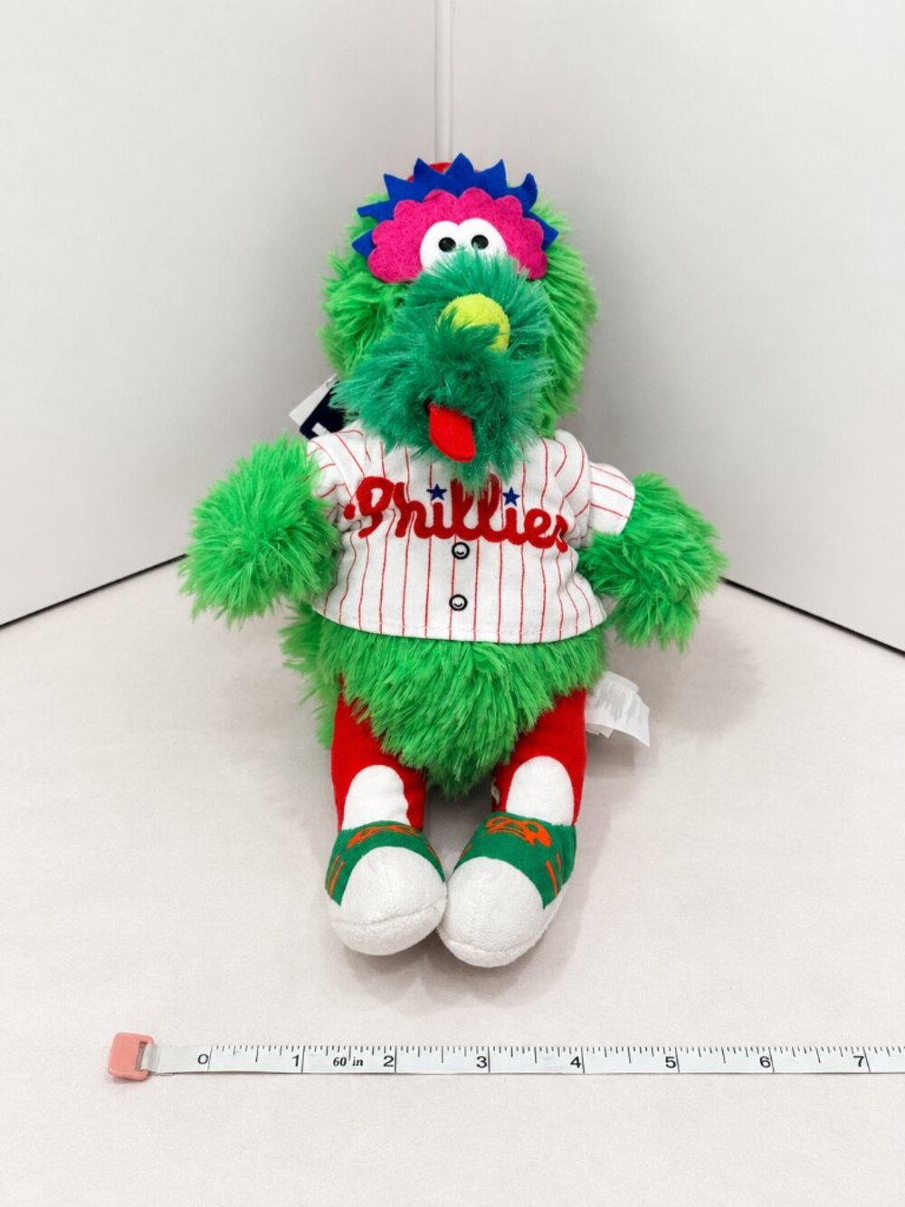 Phillie Phanatic Mascot Plush Baseball Toy NWT / Philadelphia Sports